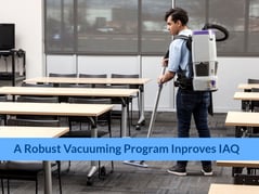 A Robust Vacuuming Program Improves Indoor air Quality