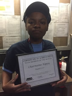 SMO Team Member Of The Month August 2017