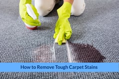 How To Remove Tough Carpet Stains